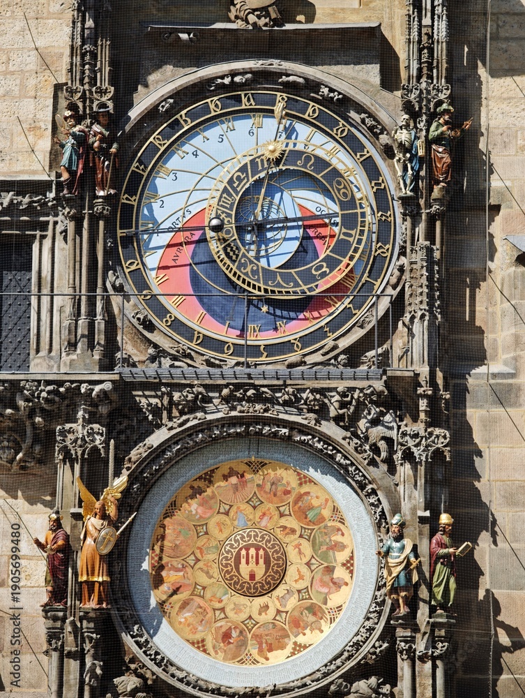 Obraz premium Astronomical clock in Prague
