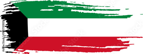 Obraz na płótnie kuwait flag