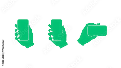 A set of hand gesture icons commonly used for direction, instruction, and communication.