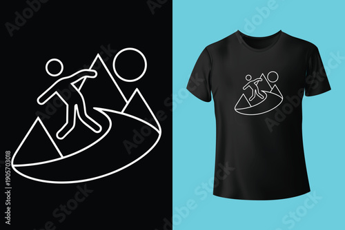 Rally car racing design. Extreme off road drive artwork. Mountain speed challenge illustration. Sport car print design for t shirt print, poster, stic