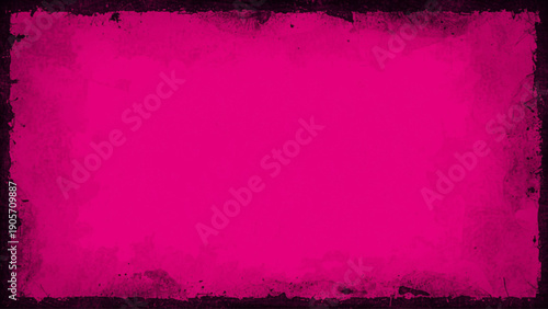 A vibrant pink and magenta textured background with a blurred vignette effect.