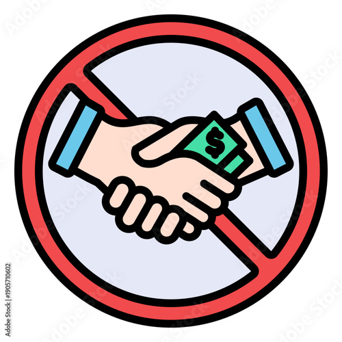 Anti Corruption Icon