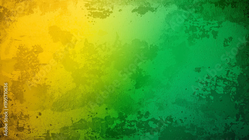 A vibrant gradient background transitioning from yellow to deep shades of green.