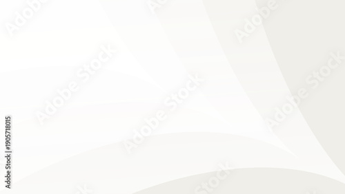 white abstract minimalist geometric background with layered line shadow and light gradients. template poster banner.