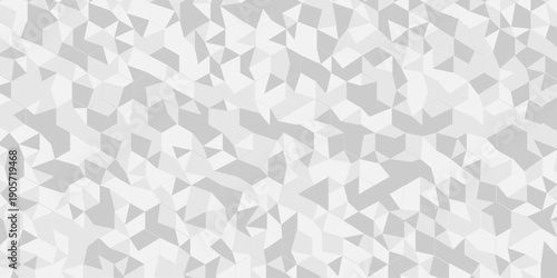Abstract low polygon paper cubic white, gray wallpaper design. vector transparent poly triangle texture geometric pattern triangular. geometric wall tile metal cube triangle background.