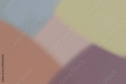 Soft-stroke arc abstract background, light blue, light green, brown, purple, pink color 