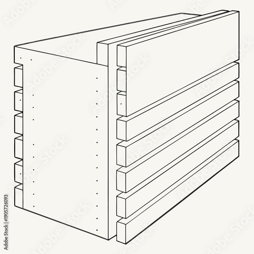 Gypsum Board Drywall Sheets Stacked Isolated on White for Building Material
