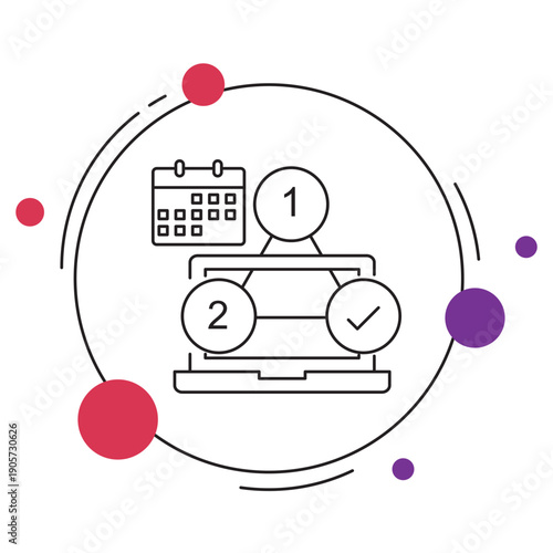 Easy-to-Do Icon, Simple & User-Friendly, Quick and Hassle-Free, Effortless Process, vector