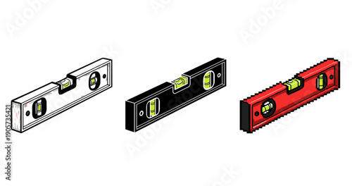 Variety of vibrant levels with different styles and colors