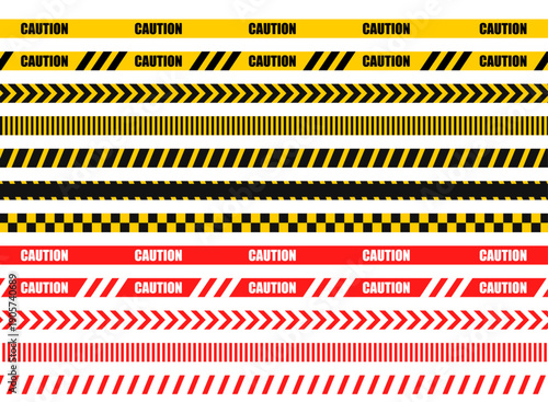 crime police warning tape. caution warning tape