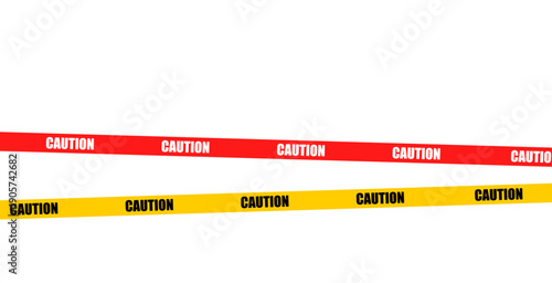 caution tape. warning police tape.