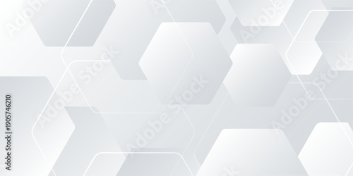 Abstract background abstract art vector illustration with hexagon shape abstract simple