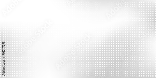 Modern transparant silver dot abstract foil background with metal mirror texture. Chrome gradient surface with light abstract simple modern