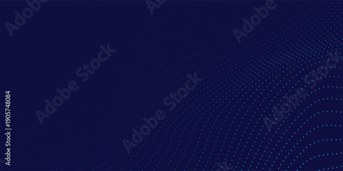 Abstract blue wavy halftone background. Dot pop art sport style vector simple abstract modern