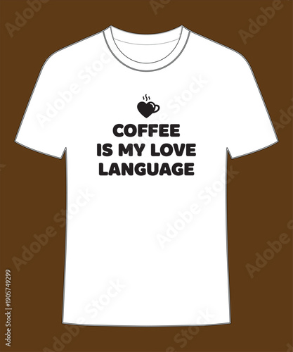 Aesthetic Coffee Lover T-Shirts - Trendy Casual Wear