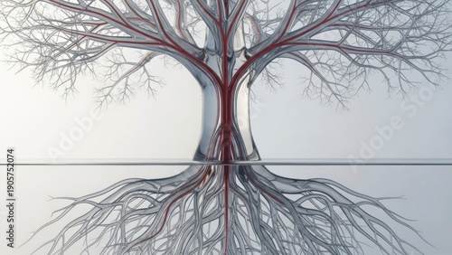 Wallpaper Mural Tree abstract Torontodigital.ca