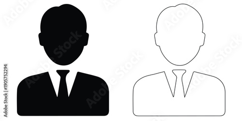 businessman silhouette