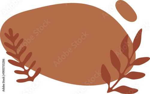 Hand drawn ornament arrow shape element