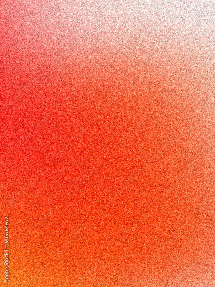 Fototapeta premium grainy noise orange gradient background with textured effect
