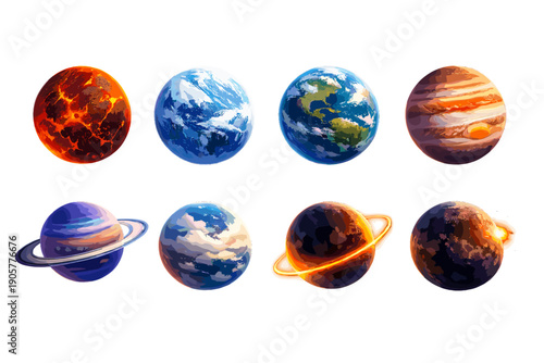 Space and celestial icons set. Featuring planets, stars, comets, galaxies, asteroids, moons, solar, universe, and more.