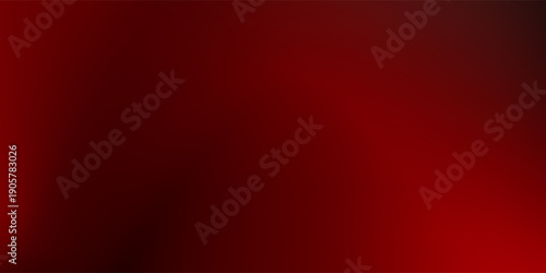 Studio red gradient bg. Red empty room. Limbo texture wallpaper. Product podium banner. Luxury royal elegant display. Silk interior decor mockup. Realistic vector background illustration, EPS 10