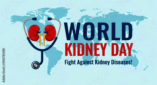 Celebrate World Kidney Day and Raise Awareness About Kidney Health and Fight Against Kidney Diseases!