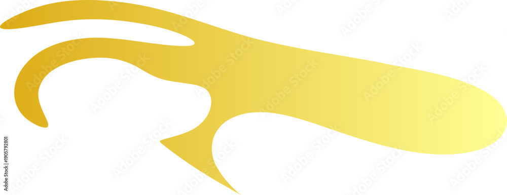 Obraz premium Hand drawn ornament arrow shape element