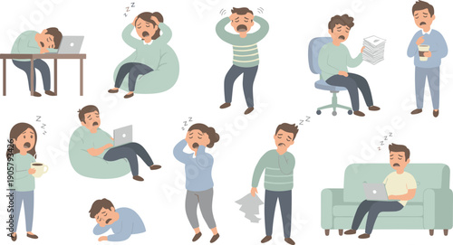 Hazardous Materials Warning Signs and Laboratory Safety Icons Vector Set