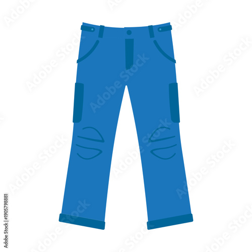 Sport Pants icon vector image.