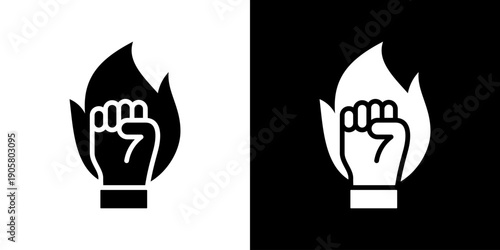 Empowerment Icon Set Vector Collection Isolated In Black And White