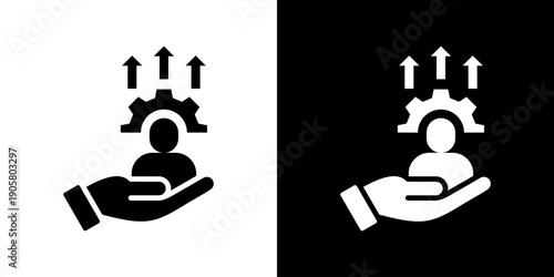 Excellence Icon Set Vector Collection Isolated In Black And White