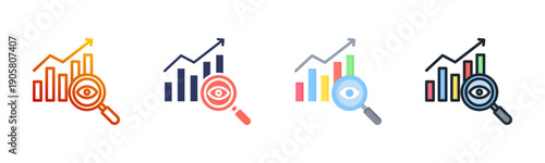 Transparency Icon Set Multiple Style