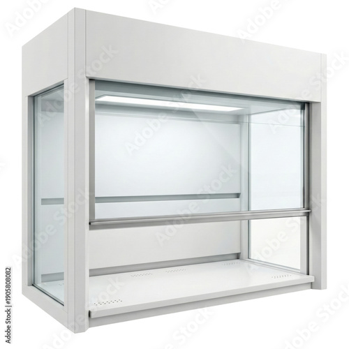 Принти на полотні Professional laboratory fume hood on transparent background