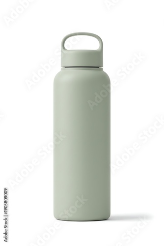 white water bottle isolated
