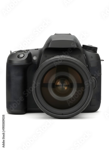 digital slr camera isolated