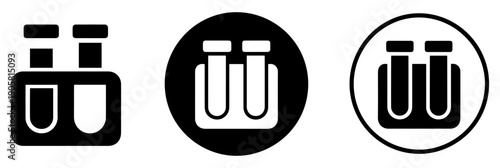 blood sample medical vector icons