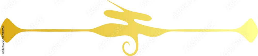 Obraz premium Hand drawn ornament arrow shape element