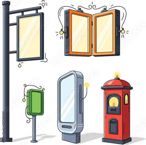 Vector illustrations of coconut trees palm leaves and harvested coconuts for tropical nature and agriculture concepts।