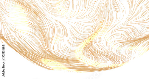 Elegant abstract artwork wi...