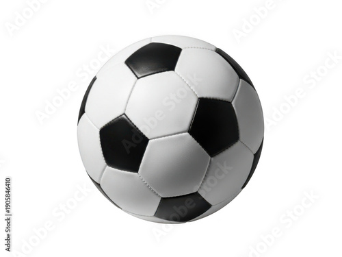 Wallpaper Mural Classic black and white soccer ball isolated on transparent background Torontodigital.ca