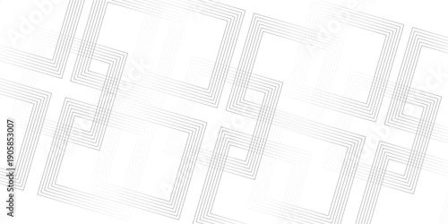 Abstract geometric pattern background. Design element with isometric block shapes. Rectangular pattern on a white background. Random geometric lines without obstacles.