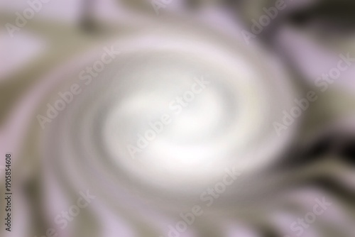 White-gray blurred background with soft transitions. The curl.