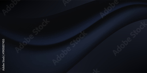 Luxurious satin fabric background with soft folds in rich dark shades. Minimalist abstract texture ideal for premium branding, stylish compositions, and modern digital artwork. eps 10