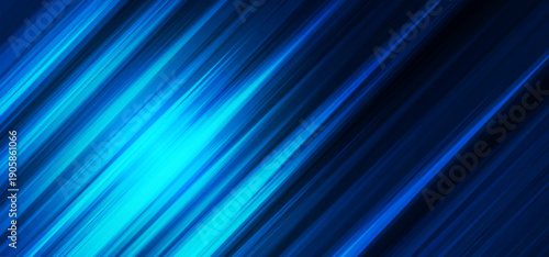 Abstract digital technology futuristic big data blue background, Cyber nano information communication, innovation future tech data, internet network connection, circuit board line dot illustration 3d