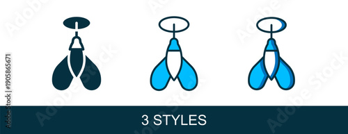 Filled outline Dart arrow icon isolated on white background. Vector