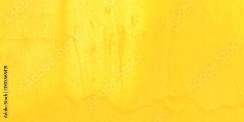 A vintage grunge yellow wall texture background featuring aged wood patterns and a rough antique paper surface with a dirty weathered material design