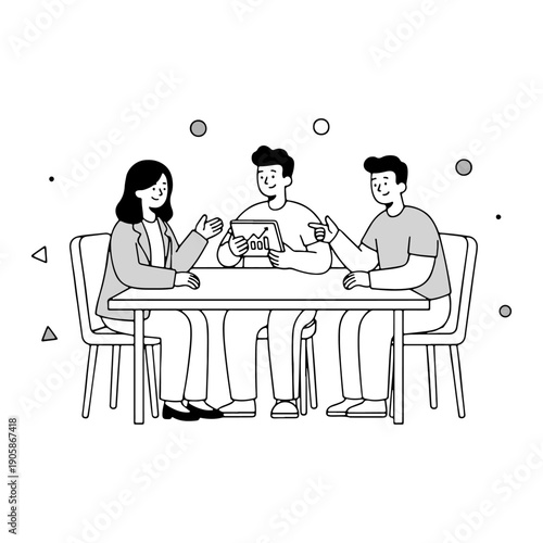 Team Discussion and Collaborative Brainstorming