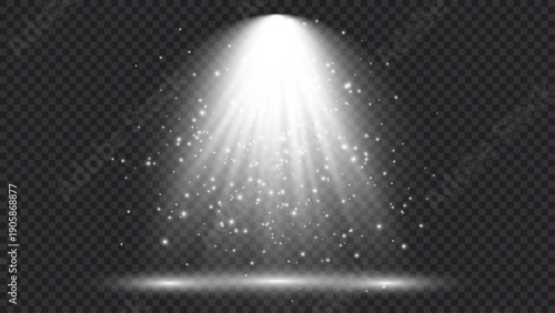 Lighting with spotlight illumination effects