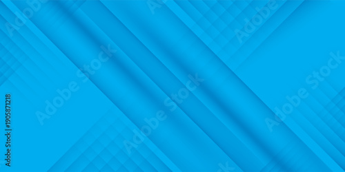 Blue room in the 3d. Background