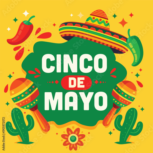 Cinco de mayo illustration